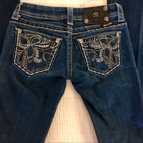 Miss Me Boot Cut Jeans 25 - Picture 3 of 9